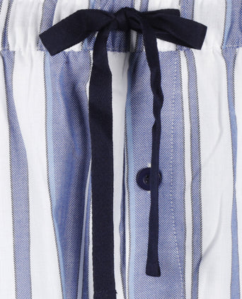 Pyjama Set Flanel | Blauw