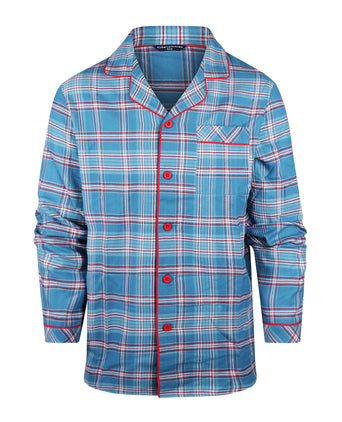 Pyjama Set Flanel | Blauw