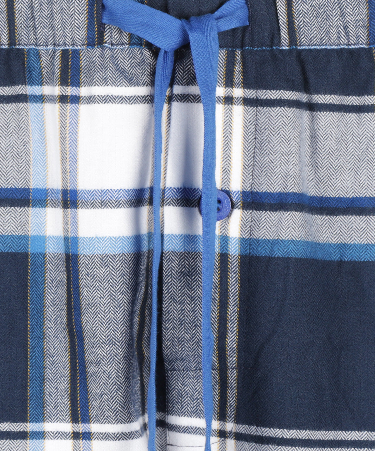 Pyjama Katoen | Navy Wit Ruit