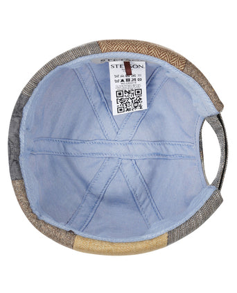 Stetson Docker Patchwork | Blauw Beige