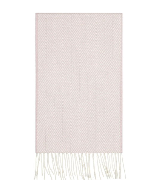 Schal aus Lammwolle/Kaschmir | Rosa