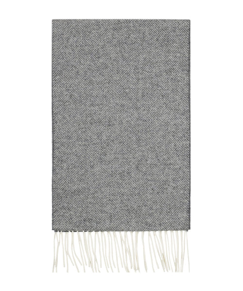 Lambswool Sjaal 30X210CM | Grijs