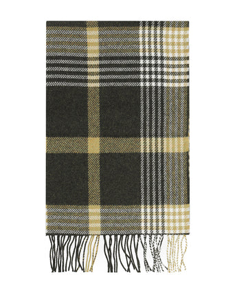 Lambswool Sjaal 30X210CM | Groen