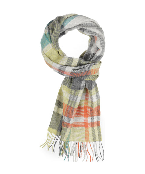 Lambswool Sjaal 30X210CM | Groen