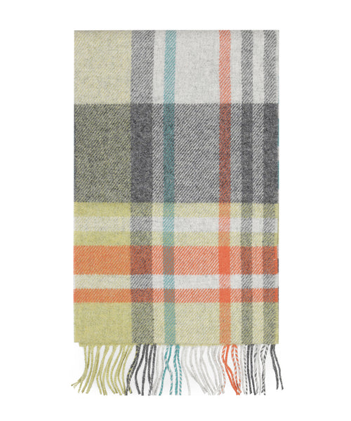 Lambswool Sjaal 30X210CM | Groen
