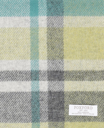 Lambswool Sjaal 30X210CM | Groen