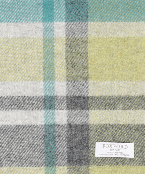 Lambswool Sjaal 30X210CM | Groen