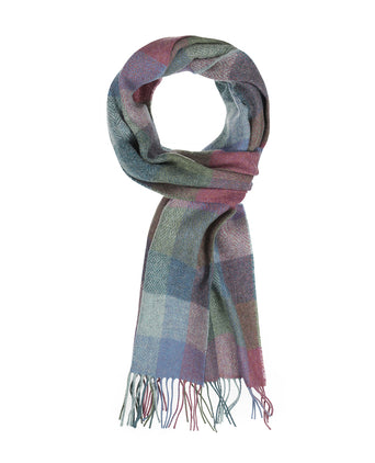 Lambswool Sjaal 30X210CM | Groen