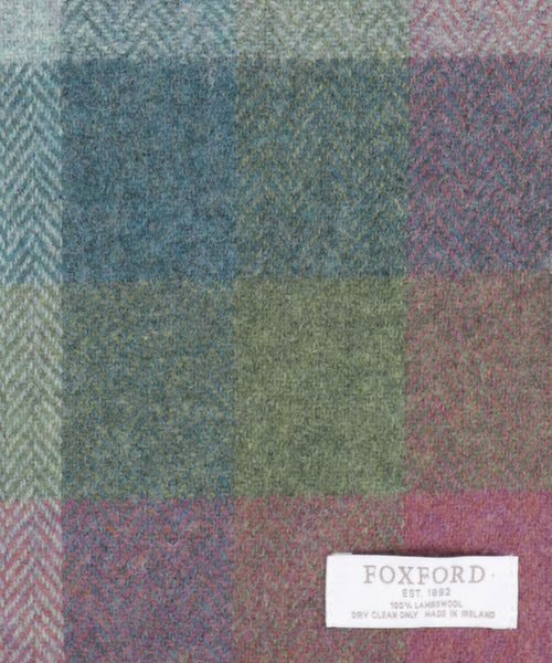 Lambswool Sjaal 30X210CM | Groen