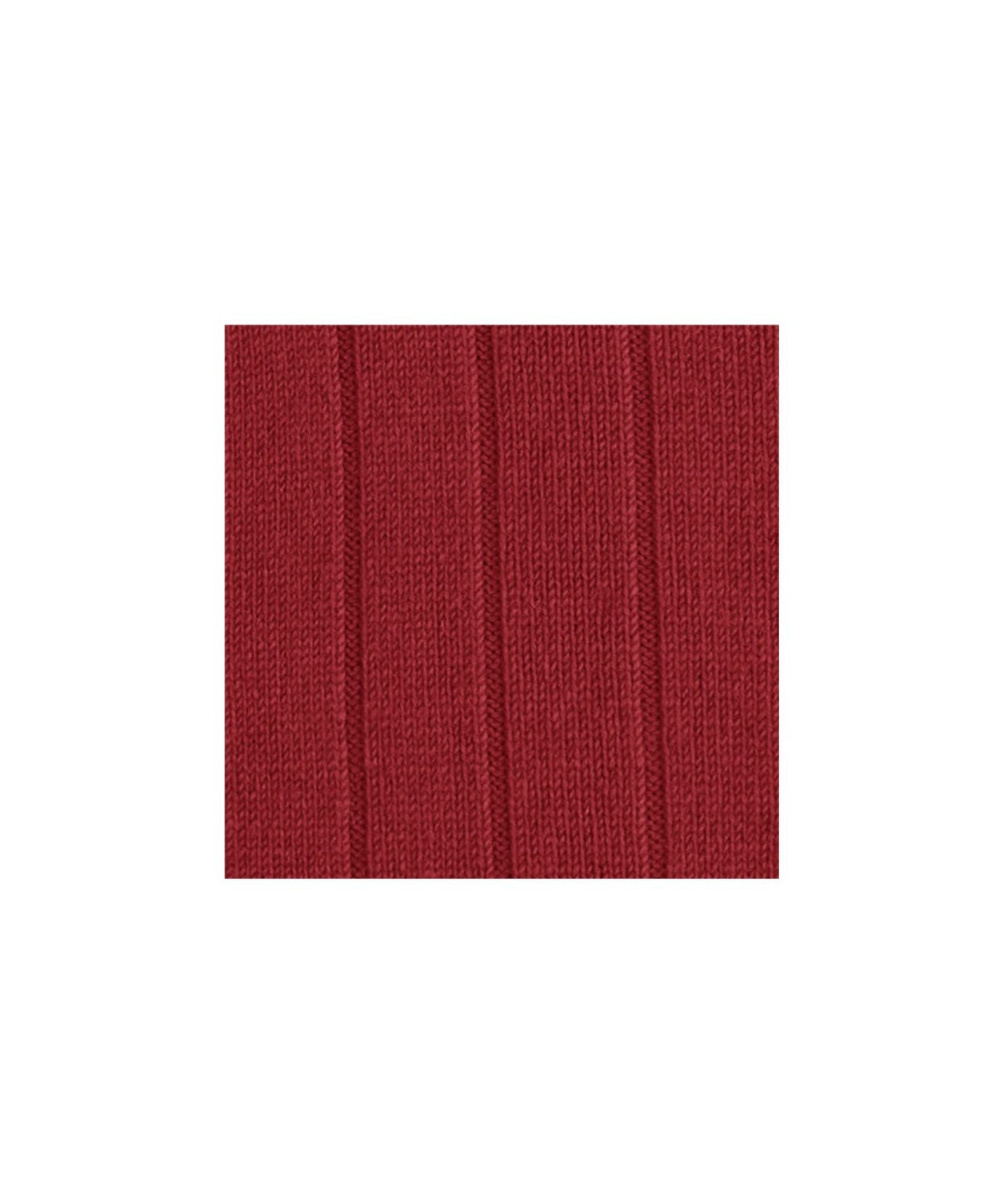 Lhasa Rib Men's Socks | Red