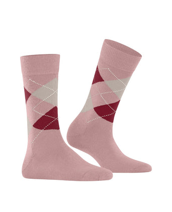 Burlington Marylebone Dames Sokken | Rood