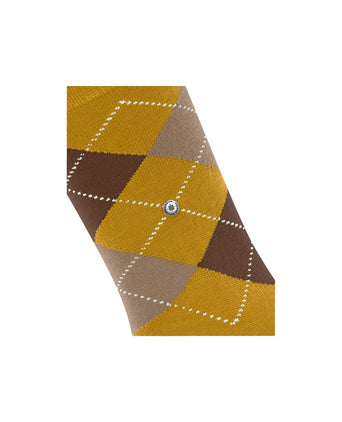 Burlington Marylebone Dames Sokken | Geel