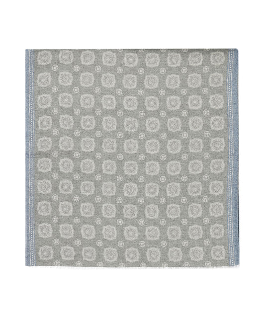 Wollschal 40 x 180 cm | Hellgrau