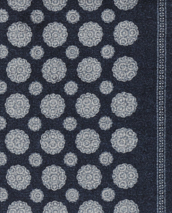 Sjaal Wol 40X180cm | Blauw