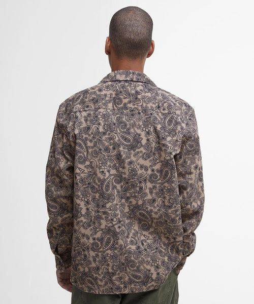 Barbour Brignall Printed Corduroy Overshirt | Bruin