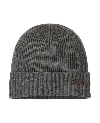 Barbour Carlton Beanie Hat | Grijs