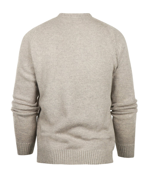 Barbour Grangetown Pullover | Hellgrau