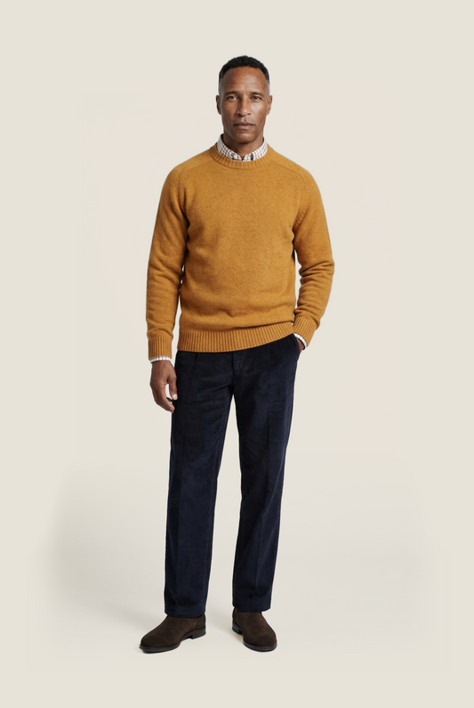 Barbour Grangetown Pullover | Yellow