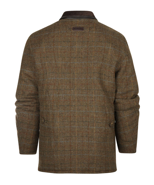 Barbour Hereford Tweed-Wolljacke | Grün
