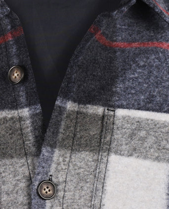 Barbour Chapter Tailored Check Overshirt | Blauw