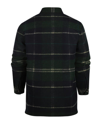 Barbour Chapter Tailored Check Overshirt | Groen