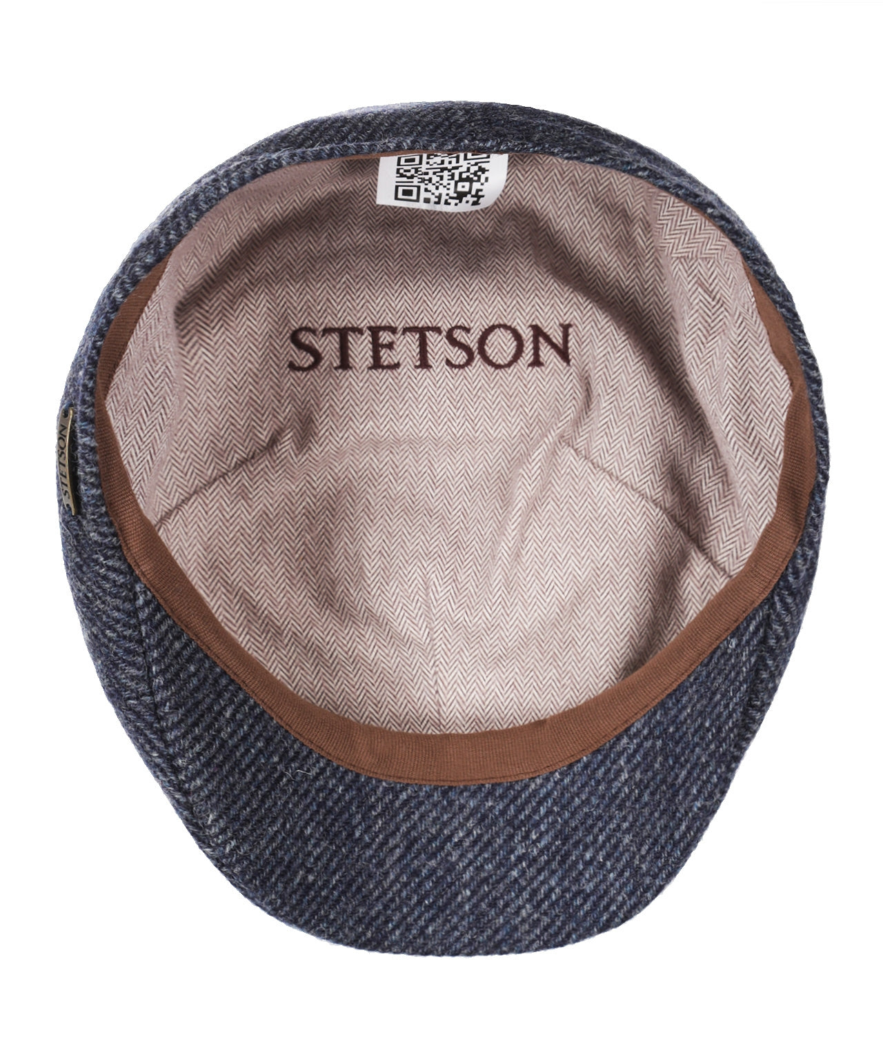 Texas Wool | Blauw Melange streep