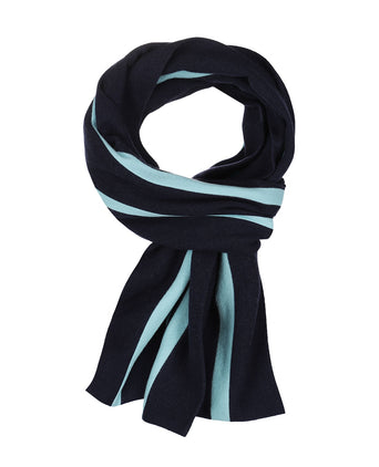 College Sjaal 100% Wol | Blauw