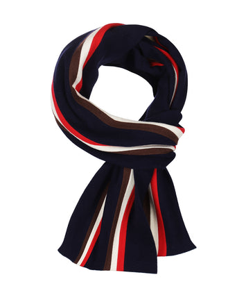 College Sjaal 100% Wol | Blauw