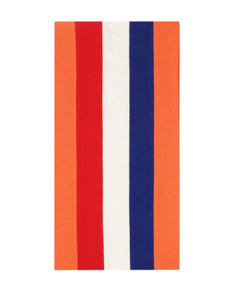College-Schal aus 100 % Wolle | Orange