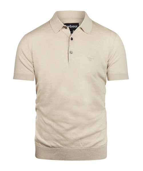Barbour Buston Knit Polo | Wit