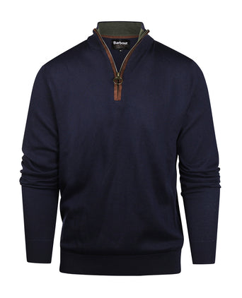 Barbour pullover Bayfield | Navy Blauw