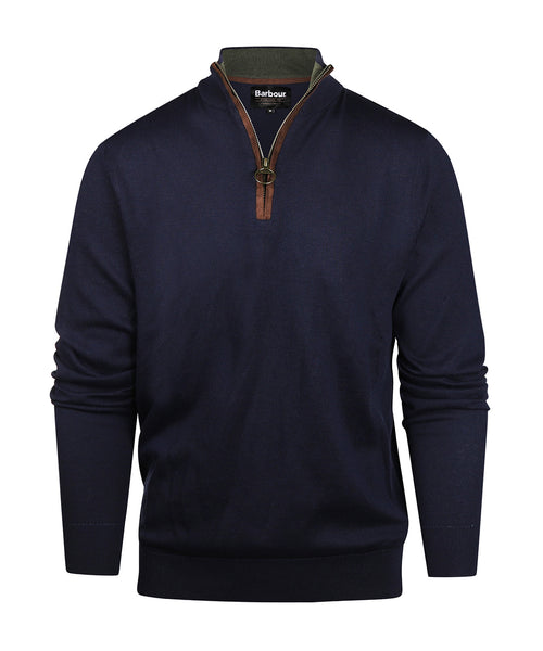 Barbour pullover Bayfield | Navy Blauw