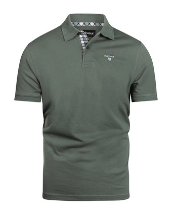 Barbour Tartan Pique Polo | Grijs