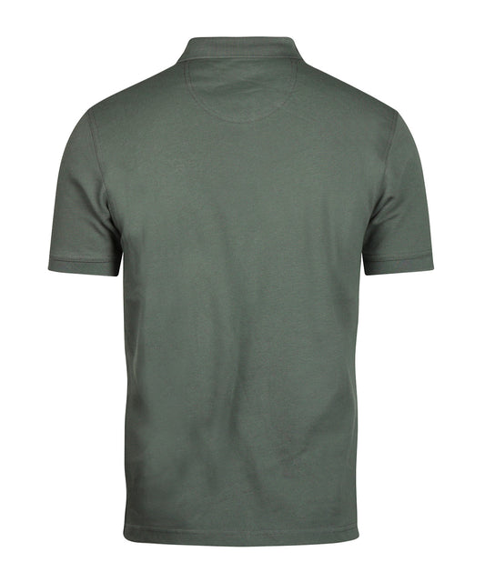 Barbour Tartan Pique Polo | Grey