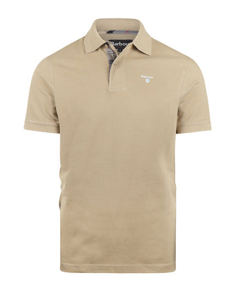 Barbour Tartan Piqué Polo | Braun