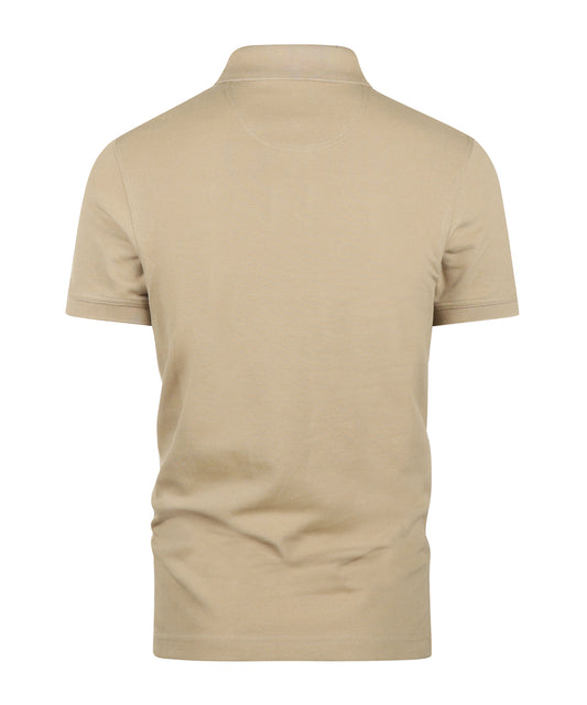Barbour Tartan Pique Polo | Brown