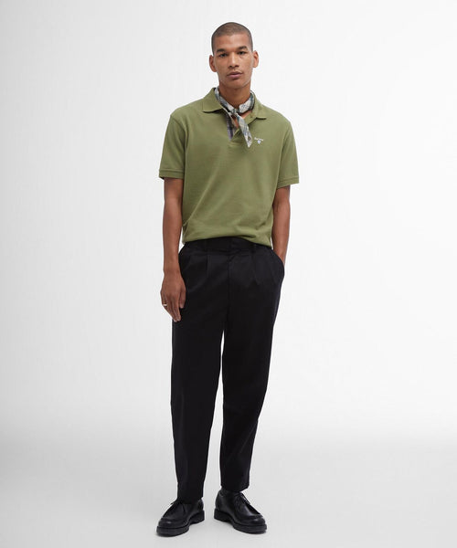 Barbour Tartan Piqué Polo | Grün