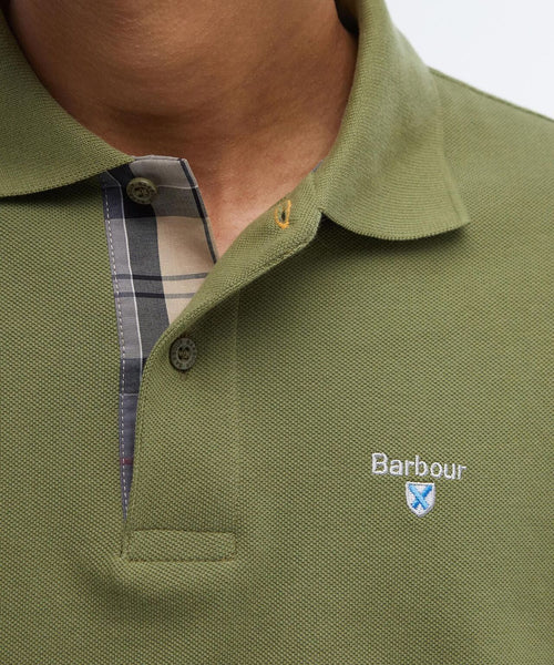 Barbour Tartan Piqué Polo | Grün