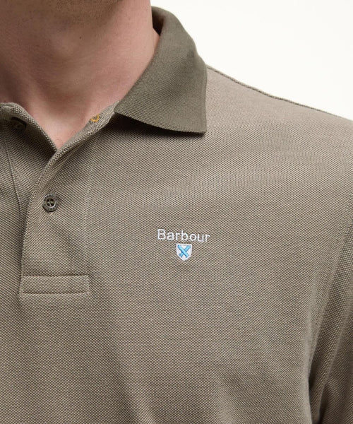 Barbour Polo Essential Sports Mix | Groen