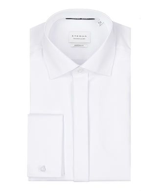 Eterna Smoking Shirt | Wit Eterna Smoking Shirt | Wit