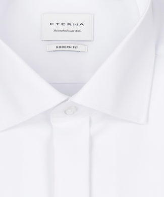 Eterna Smoking Shirt | Wit Eterna Smoking Shirt | Wit