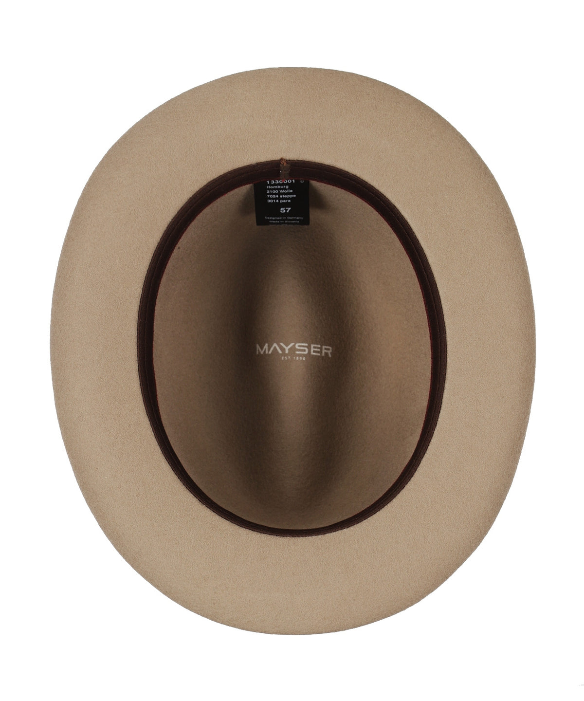 Mayser Hat Homburg | Brown