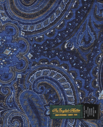 Sjaal Wol/Cashmere/Zijde | Blauw