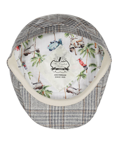 Klassische Kappe Seide/Wolle | Braun