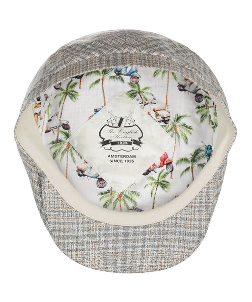 Klassische Kappe Seide/Wolle | Braun