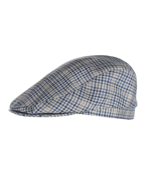 Klassieke Cap 53% Zijde 47% Wol | Blauw