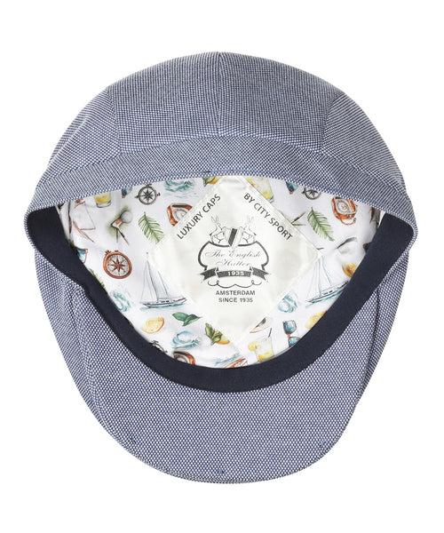 Klassische Kappe aus Baumwolle/Polyester | Blau