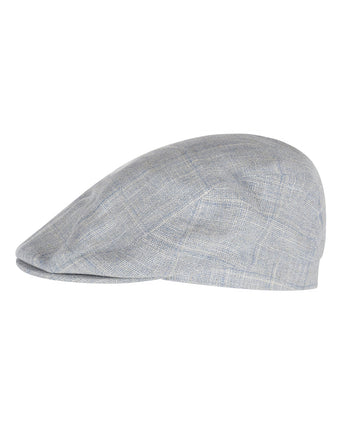 Klassieke Cap Viscose/Linnen | Blauw