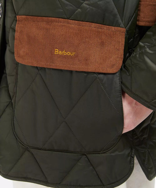 Barbour Bragar Quilt Dames | Olive