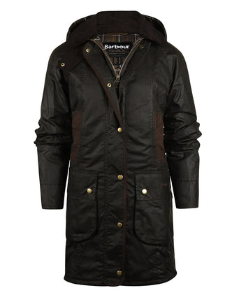 Barbour Bower Wax Jacket Dames | Groen